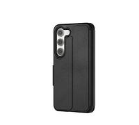 tech21 EvoLite Custodia a portafoglio per Galaxy S23+ - Portafoglio con 3 scomparti per schede, nero