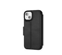 tech21 EvoLite - Custodia a portafoglio per iPhone 14-3, con slot per schede, colore: Nero