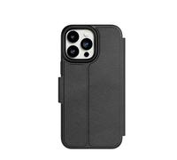Tech 21 EvoLite Custodia a portafoglio per iPhone 14 Pro Max - 3 slot per schede walle, nero