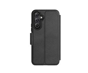 tech21 EvoLite Custodia a portafoglio per Samsung A54 5G - 3 slot per schede walle, Nero