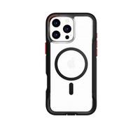 tech21 EvoPro - Custodia protettiva per Attleborough compatibile con MagSafe, protezione dagli impatti 21x testata secondo gli standard militari, colore: trasparente/nero