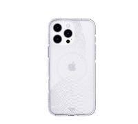 tech21 EvoSparkle - Custodia protettiva per iPhone 16 Pro Max, compatibile con MagSafe, protezione dagli urti, colore: Zen Clear