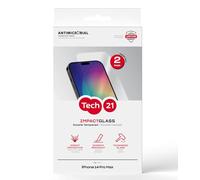 Tech21 Impact Glass - Pellicola proteggi schermo per iPhone 14 Pro Max, confezione da 2