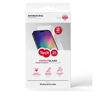 Tech21 Impact Glass Screen Protector for iPhone 15 Pro Max - Pack of 2