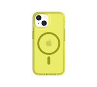 tech21 iPhone 14 Evo Check compatibile con MagSafe - Custodia protettiva antiurto e sottile da 4,9 m FlexShock Protezione Multi-Drop Pulsanti extra