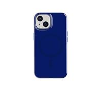 Liquid Silicone Custodia Resistente per IPHONE 14 Blu Da Tech21 + Vetro