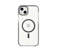tech21 iPhone 14 Plus Evo Crystal compatibile con MagSafe - Custodia trasparente antiurto e resistente ai graffi, protezione FlexShock Multi-Drop da 4,9 m