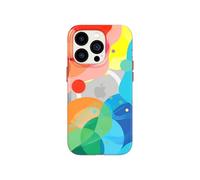 Arte Arcobaleno Pittura Disegno Custodia per IPHONE 14 Pro Evo Tech21 + Vetro