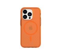 tech21 iPhone 14 Pro Evo Check compatibile con MagSafe - Custodia protettiva antiurto e sottile con protezione FlexShock Multi-Drop da 5 piedi e pulsanti extra