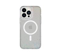 tech21 iPhone 14 Pro Max Evo Sparkle compatibile con MagSafe - Custodia scintillante e resistente ai graffi con protezione multi-goccia da 3,7 m