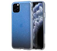 tech21 Pure Shimmer - Custodia per cellulare compatibile con iPhone 11 Pro Max, ultra sottile, effetto brillante e protezione contro le cadute, colore: Blu