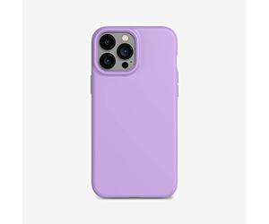 tech21 T21-9001 Eco Slim per iPhone 13 Pro Max - Custodia biodegradabile con protezione multi-goccia da 3 m, viola