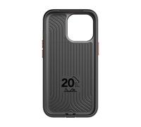 tech21 T21-9202 Evo Max per iPhone 13 Pro - Custodia ultra protettiva e robusta con protezione multi-goccia da 6,1 m, grigio scuro