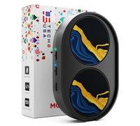 TECH8 USA IndiGold - Dispositivo per mouse a doppio disco, non rilevabile, per laptop, PC, nessun software, movimento casuale, brevettato, progettato, progettato, confezionato negli Stati Uniti