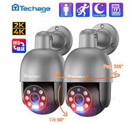 Techage 5MP/8MP 4K PTZ Бе eovaniсность POE Сеее Suuра eusра наблюде eusра 4K soltра vstж eusнтроля Ai