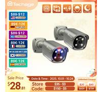 Techage UHD 5MP 4K 8MP onderра бе upoidmсности POE Smart AI Чеilikк об studiaksiжиетт teжноевусто eusblog® IPganzaра Color Night 1pcs 5MP POE Camera