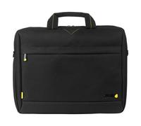 Techair Classic essential 35,8 cm [14.1] Borsa da corriere Nero (A TechAir product. the TAN1204V2 laptop case is a slim-line top loader design. Made from shower-proof Polyester material in Black- sui