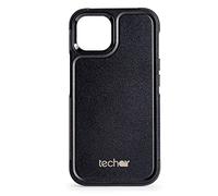 Techair Cover posteriore per iPhone 13 Mini 5,4 pollici Classic Essential Shock Absorbing - Nero