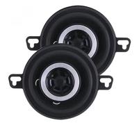 TECHAUTO 1 coppia di altoparlanti universali per auto da 3,5 pollici, 12 V, 200 W, con tipo coassiale e frequenza completa per la maggior parte delle auto tweeter auto Altoparlante Tromba