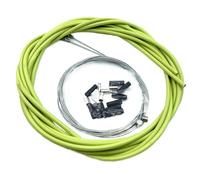 TECHAUTO 1 Set di alloggiamenti per Tubi di Linea a velocità variabile, Set Universale, Set di Tubi per Freni per Mountain Bike, Parti di Biciclette(1 Set Green)