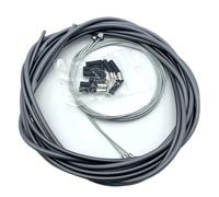 TECHAUTO 1 Set di alloggiamenti per Tubi di Linea a velocità variabile, Set Universale, Set di Tubi per Freni per Mountain Bike, Parti di Biciclette(1 Set Grey)