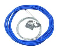 TECHAUTO 1 Set di alloggiamenti per Tubi di Linea a velocità variabile, Set Universale, Set di Tubi per Freni per Mountain Bike, Parti di Biciclette(1 Set Blue)