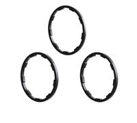 TECHAUTO 3 Pezzi 1/1,5/2/1,85/2,18/2,35 mm Guarnizione distanziale per volano per Bicicletta, rondella per mozzo per Base a Torre Cartuccia(1.85mm 2.18mm 2.35mm)