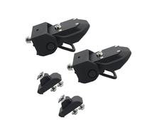 TECHAUTO Blocco Cofano Chiusure antifurto per Cofano Adatte per Jeep Wrangler JL JLU 4XE Rubicon Sahara Sport Gladiator JT 2018-2023 Serratura Coperchio Motore(Black with Key B)