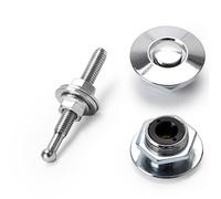 TECHAUTO Blocco Cofano Kit di Clip di bloccaggio per perni del Cofano con Pulsante Universale da 1,25" Adatto per BMW, ECC. Perni rapidi per Auto PQY-HPL04/05 Serratura Coperchio Motore(HPL04S)