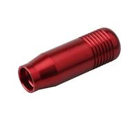 TECHAUTO Leva Pomello del Cambio Copri pomello cambio auto Pomello del cambio universale per auto da 8,5 cm, leva del cambio manuale, leva del cambio estesa in alluminio(Red)