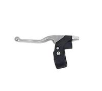 TECHAUTO Leve freno universali per moto, con clacson modificato, leva manuale regolabile, coppia di leve freno per auto sportive da 49 cc Set leve freno e frizione per moto Freno Leve di F(Left)