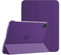 TechDealsUK Custodia Magnetica Smart per Apple iPad PRO 11 2022/2021/2020 Cover con Supporto con Funzione Sleep/Wake e Slot per Penna Apple A2435 A2761 A2301 A2459 A2228 A2068 A2230 A2231 (Viola)