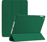 TechDealsUK Custodia per iPad 4/3/2 (Generazioni precedenti) Cover con Supporto Magnetico Intelligente con riattivazione/Sonno Automatica per iPad 2/3/4 (Verde Smeraldo)