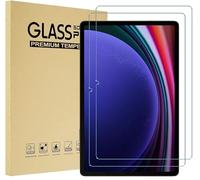TechDealsUK Pellicola salvaschermo da 2 Pezzi per Samsung Galaxy Tab S9 2023, S8 2022, S7 2020 Pellicola in Vetro temperato da 11 Pollici per S7/S8/S9