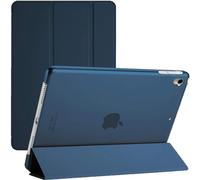 TechDealsUK Smart Case per iPad Pro 10.5 (2017) & Air 3 (2019) A2153, A2123, A2152, A1709, A1701, custodia magnetica con supporto con accensione e spegnimento automatico (blu)