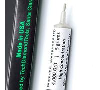 TechDiamondTools - Pasta per lucidatura diamantata, grana 4.000, 2-4 micron, per lucidatura fine, 5 g, alta (50%) concentrazione di polvere di Damond