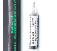 TechDiamondTools - Pasta per lucidatura diamantata, grana 50.000, 0-0,5 micron, per lucidatura finale, 5 g, con alta ((H) 50% concentrazione di polvere di Damond