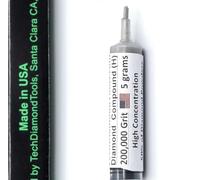 TechDiamondTools, siringa diamantata da 5 g, concentrazione 50% di polvere di diamante, 200,000 grit / 0 - 0.1 microns, Grana 200.000 / 0-0,1 micron.