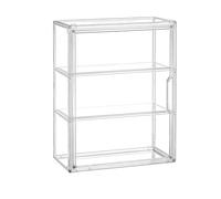 Teche Da Esposizione Per Figure Teca Acrilica Per Bambole Con Porta | Scatola Display Per Action Figure Con Ripiano Removibile Adatto A Libri Giocattoli Figure Casa Ufficio Scuola