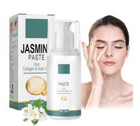 TECHEEL 1 unguento di lievito contro la pelle di grattugia, crema Yeast Unguento lievito, 1 pezzo di unguento al gelsomino, occhiaie, crema per occhi e corpo, adatto per tutti i tipi di pelle