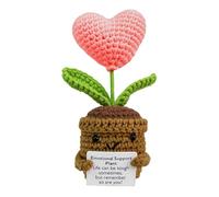 TECHEEL Pocket Hug - Portafortuna a forma di fiore positivo, ideale come regalo per amici, colleghi e famili