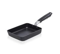 TECHEF - Padella giapponese Tamagoyaki per omelette e uova, senza PFOA, lavabile in lavastoviglie, pronta per induzione, prodotta in Corea (nero/medio)