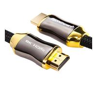 TechExpert Cavo HDMI 2.1 8K 4K 120Hz Professional Ultra HD 2160p 1.5m 3D HDR 48GB/sec eArc