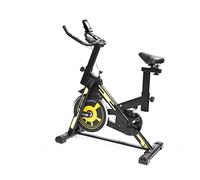 TechFit Cyclette da Camera - Bicicletta Indoor, Cyclette da Camera con Schermo LCD e Portabicchieri, Volano 15kg, Cyclette per Fitness ed Esercizio a Casa, supporto per iPad