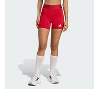 TECHFIT Pantaloncini da pallavolo Team Power Red 2 S 8 CM