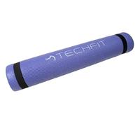 TechFit Tappetino Yoga Pilates Antiscivolo 173x61cm Spessore 0,6cm in PVC con Tracolla, Design Mandala Viola, Materassino Fitness Palestra Morbido Resistente