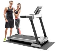 TechFit Tappeto Fitness in Gomma - Tappetino Antiscivolo per Protezione del Pavimento per Tapis Roulant, Cyclette, Vogatori e Attrezzature da Palestra 198 x 92 x 0,6 cm