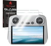 TECHGEAR [2 Pezzi] Vetro Temperato Compatibile con DJI RC/DJI RC 2 Drone Controller DJI Mini 3 PRO - Pellicola Protecttiva in Vetro Temperato [Durezza 9H] [Resistente ai Graffi] [Ultra Chiaro]