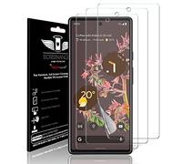 TECHGEAR [3 Pezzi] Pellicola Protettiva per Google Pixel 6 [Screen Angel] Alta Definizione Pellicola [Senza Bolle] [Facile da Applicare] Trasparente TPU Silicone Pellicola Copre Schermo Intero