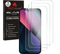 TECHGEAR [3 Pezzi] Vetro Temperato per iPhone 14 Plus 6,7" - Autentica Pellicola Protecttiva in Vetro Temperato Salvaschermo [Durezza 9H] [Resistente ai Graffi] [Ultra Chiaro][Senza Bolle]